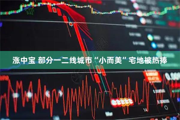 涨中宝 部分一二线城市“小而美”宅地被热捧