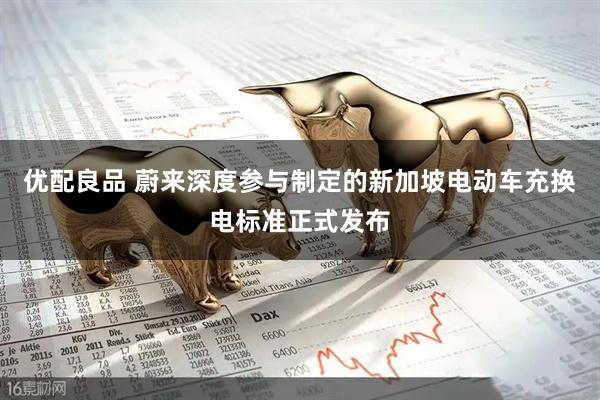 优配良品 蔚来深度参与制定的新加坡电动车充换电标准正式发布