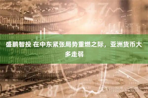 盛鹏智投 在中东紧张局势重燃之际,亚洲货币大多走弱